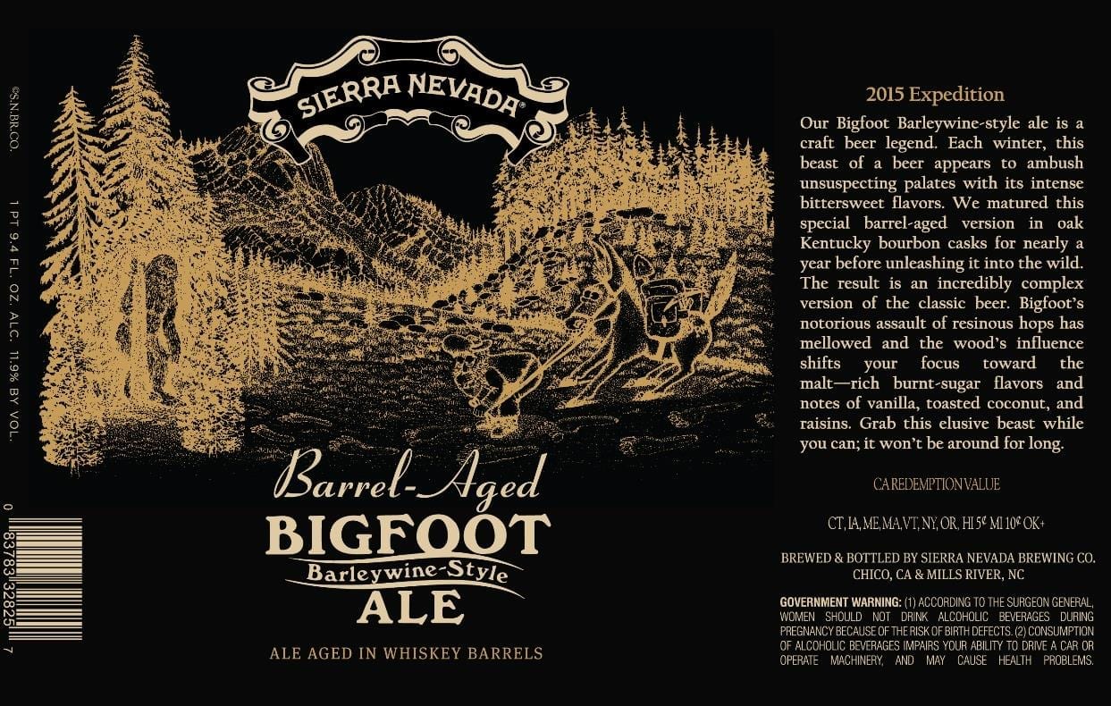 Sierra Nevada Barrel-Aged Bigfoot