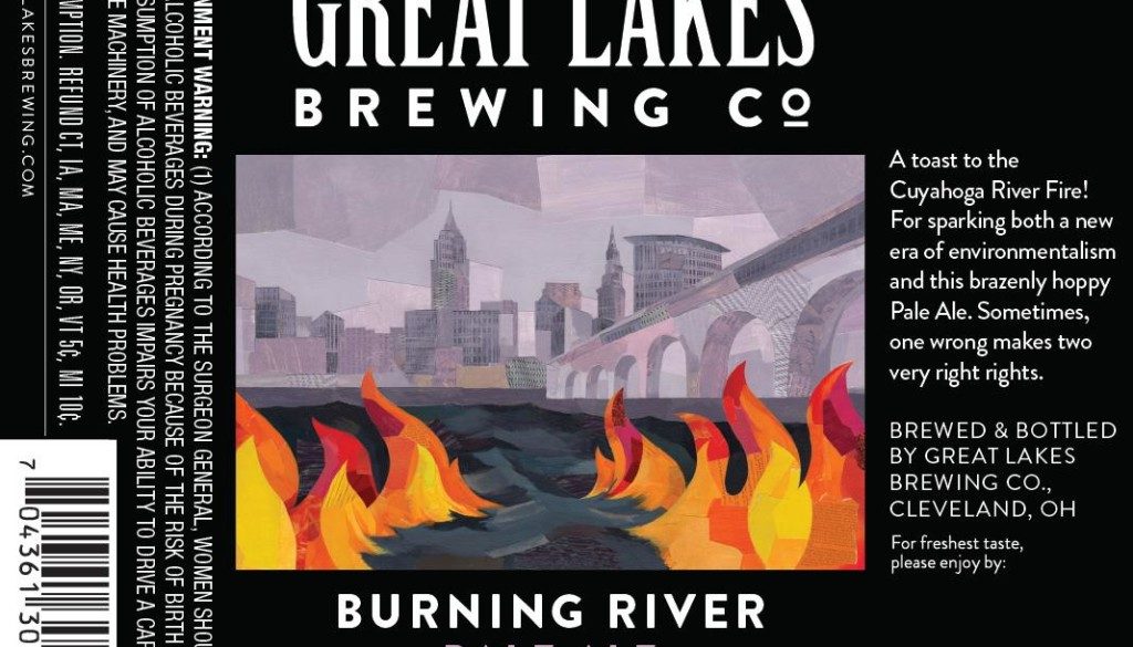 THE GREAT LAKES BREWING CO. BURNING RIVER