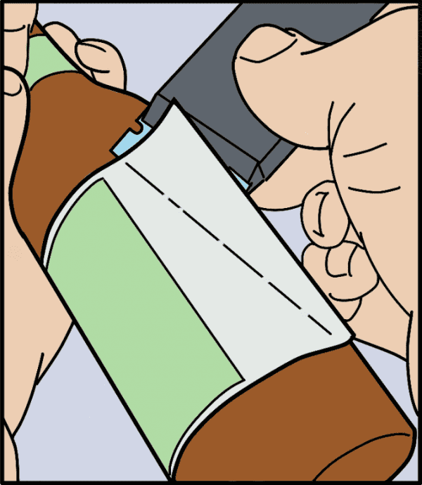 How To Remove Bottle Labels Intact - Thirsty Bastards
