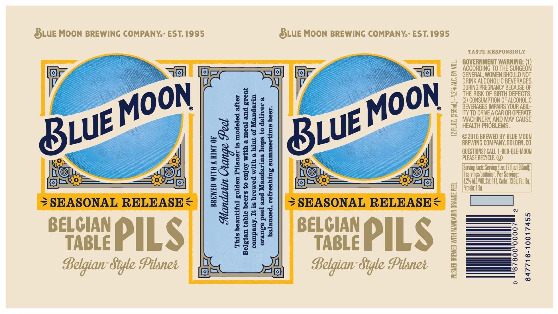 blue moon label