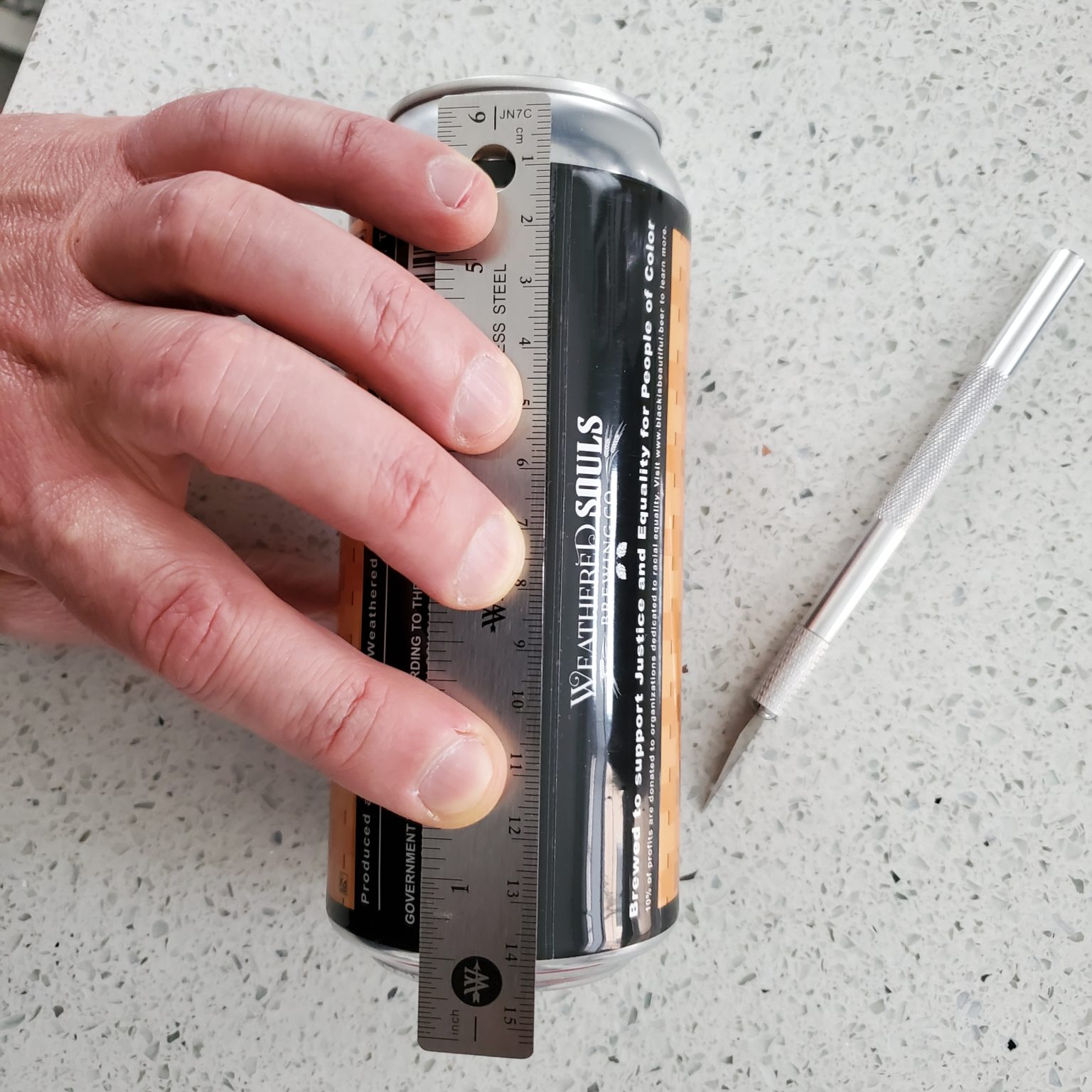 How To Remove Beer Can Labels, Intact, In 5 Minutes Thirsty Bastards