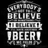 Believe In Something Unisex Tee - Image 2